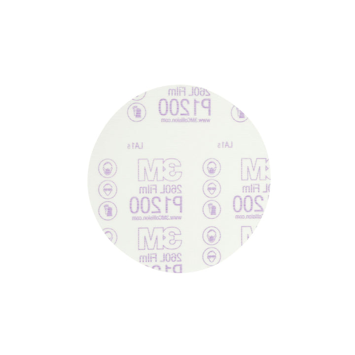 3M Stikit Red Finishing Film Abrasive Disc 260L, 01103, 6 in, P1200