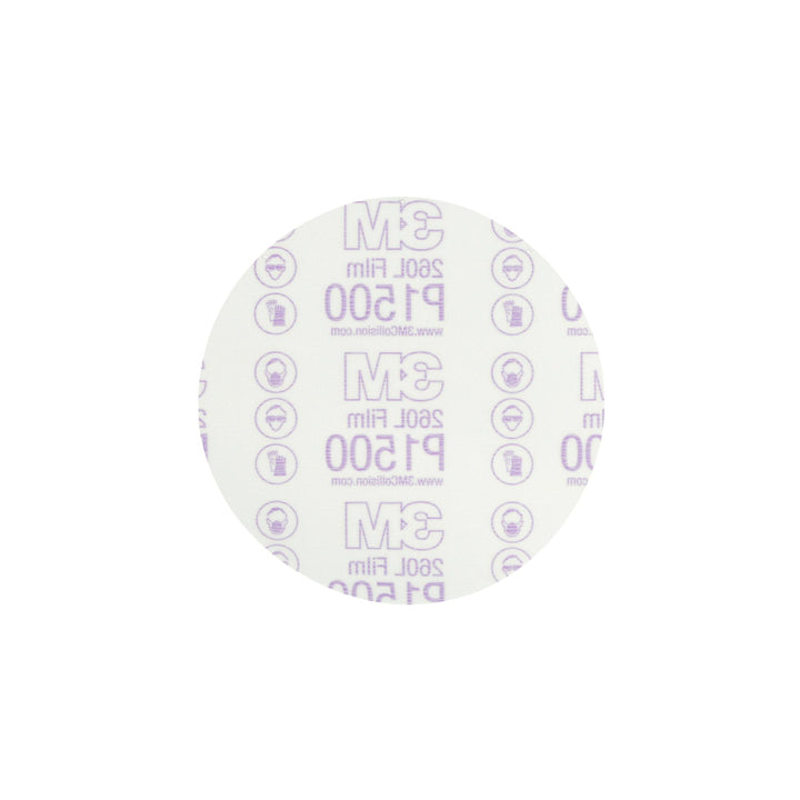 3M Hookit Red Finishing Film Abrasive Disc 260L, 01184, 6 in, P1500