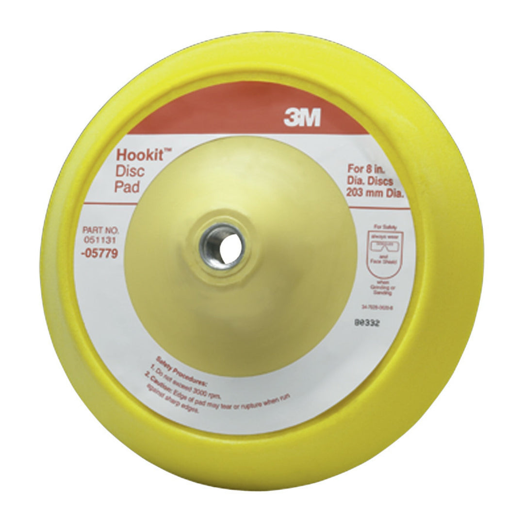 3M Hookit Disc Pad Dust Free, 05782, 8 in