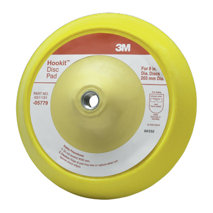 3M Hookit Disc Pad Dust Free, 05782, 8 in