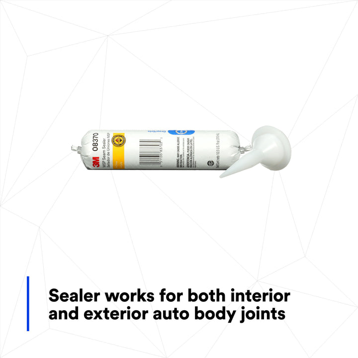 3M MSP Seam Sealer, 08370, Gray, 310 mL Flexpack