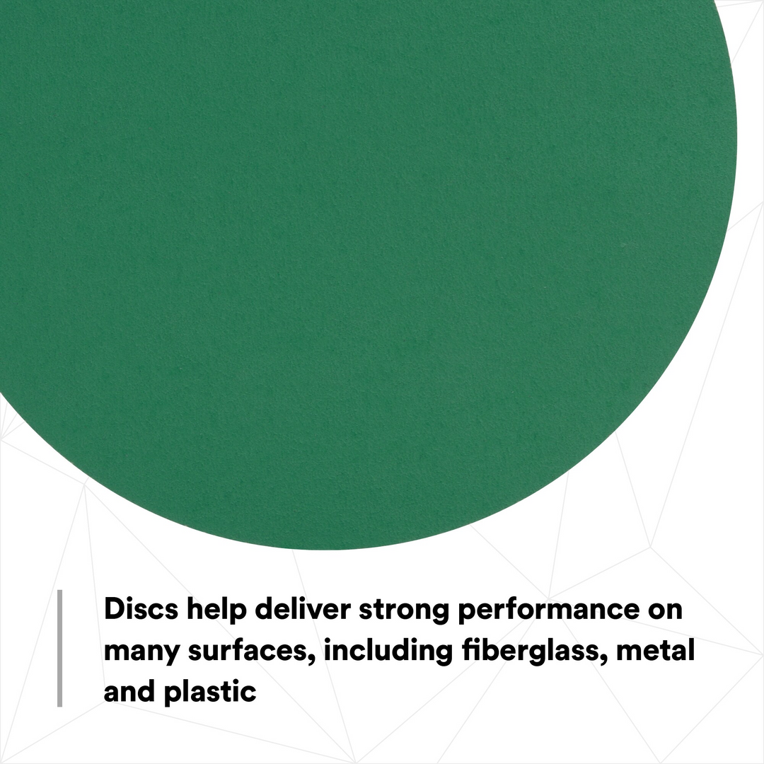 3M Green Corps Stikit Production Disc, 01549, 8 in, 80, 50 discs per
carton