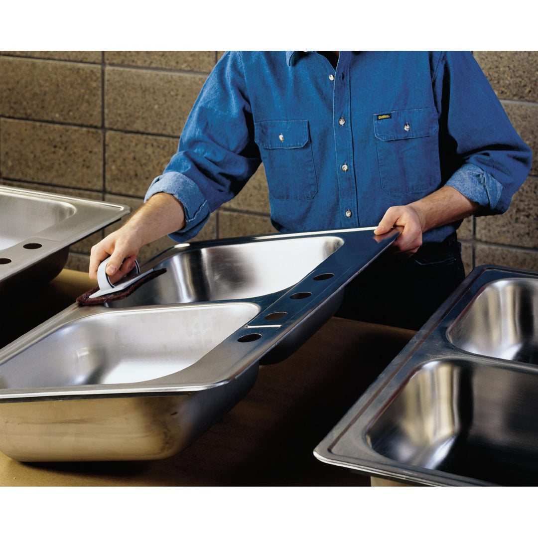 Scotch-Brite Production Hand Pad 8447, HP-HP, A/O Very Fine, Maroon, 6
in x 9 in