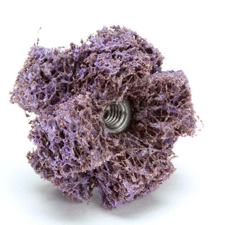 Scotch-Brite Cross Buff, 1 in x 3/8 in x 2 PLY x 8-32 High Strength A
MED