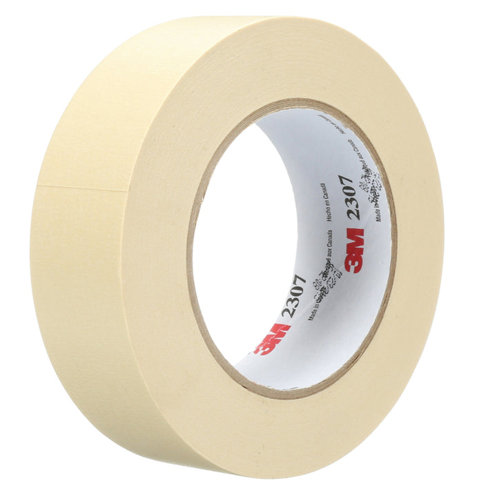 3M Masking Tape 2307, Tan, 24 mm x 55 m, 5.2 mil