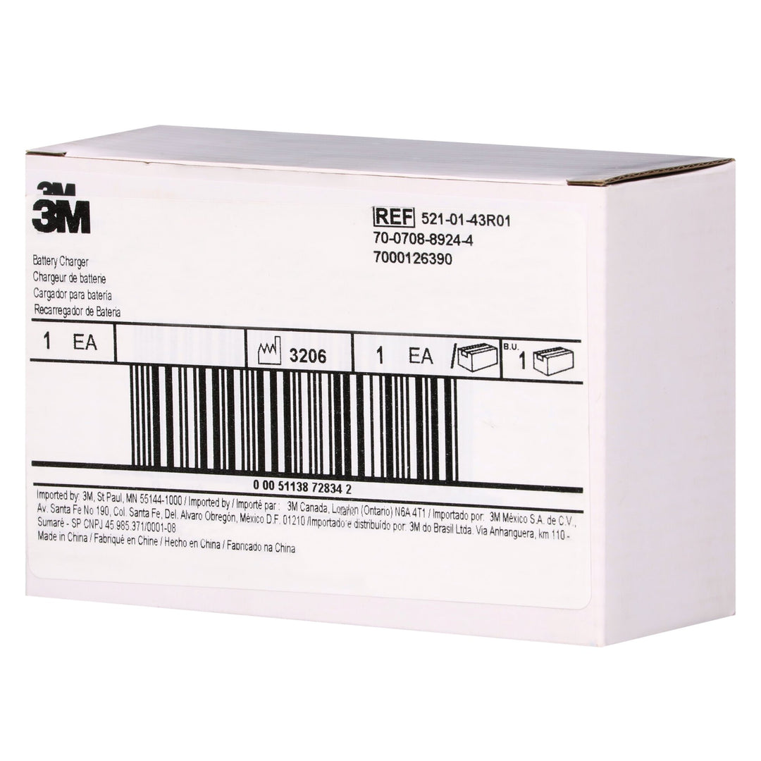 3M Battery Charger 521-01-43R01, Standard 1 EA/Case