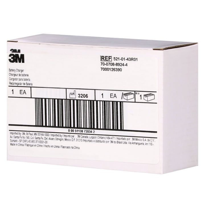 3M Battery Charger 521-01-43R01, Standard 1 EA/Case