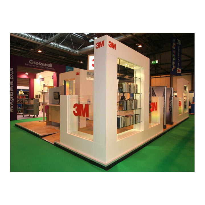 3M Loop Fastener SJ3507, White, 1 in x 25 yd