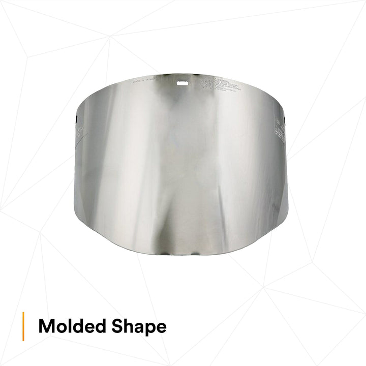 3M Aluminized Polycarbonate Molded Dark Green Faceshield Window82509-00000