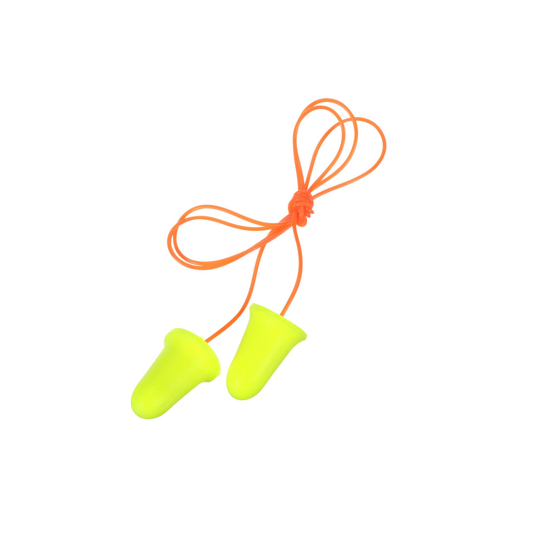 3M E-A-Rsoft FX Earplugs 312-1260, Corded, Poly Bag