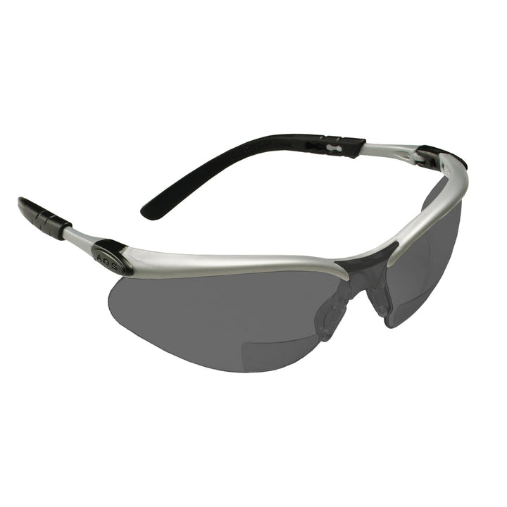 3M BX Reader Protective Eyewear 11377-00000-20, Grey Lens, SilverFrame