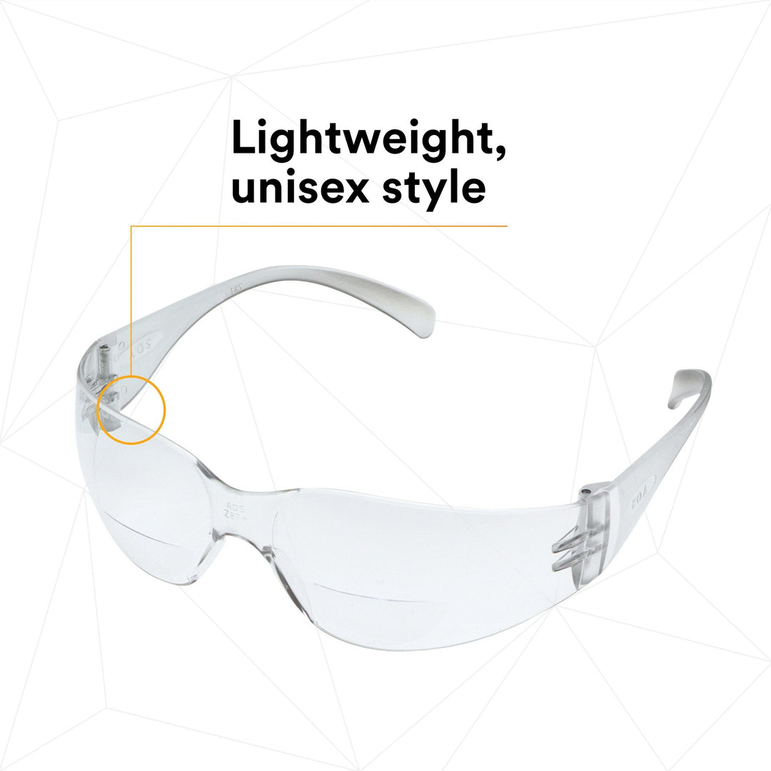 3M Virtua Reader Protective Eyewear 11514-00000-20 Clear Anti-FogLens