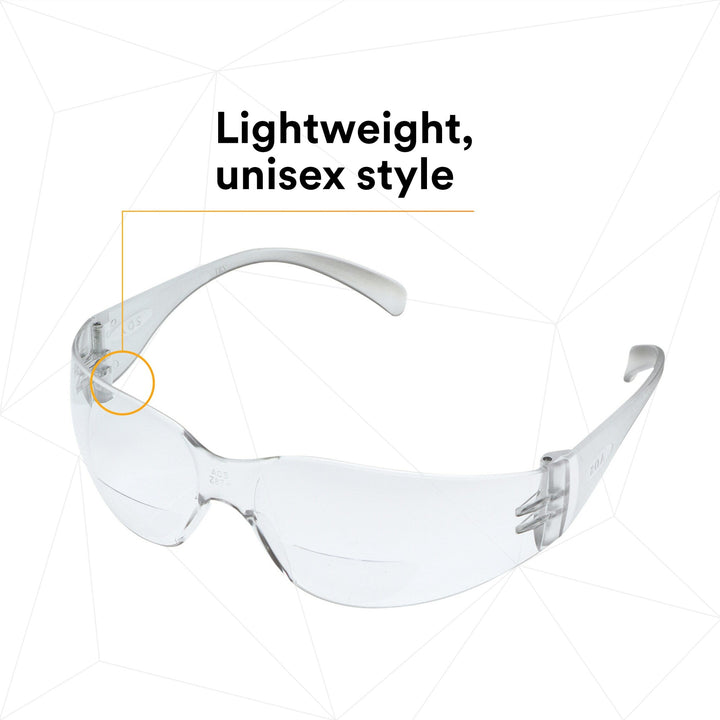3M Virtua Reader Protective Eyewear 11514-00000-20 Clear Anti-FogLens
