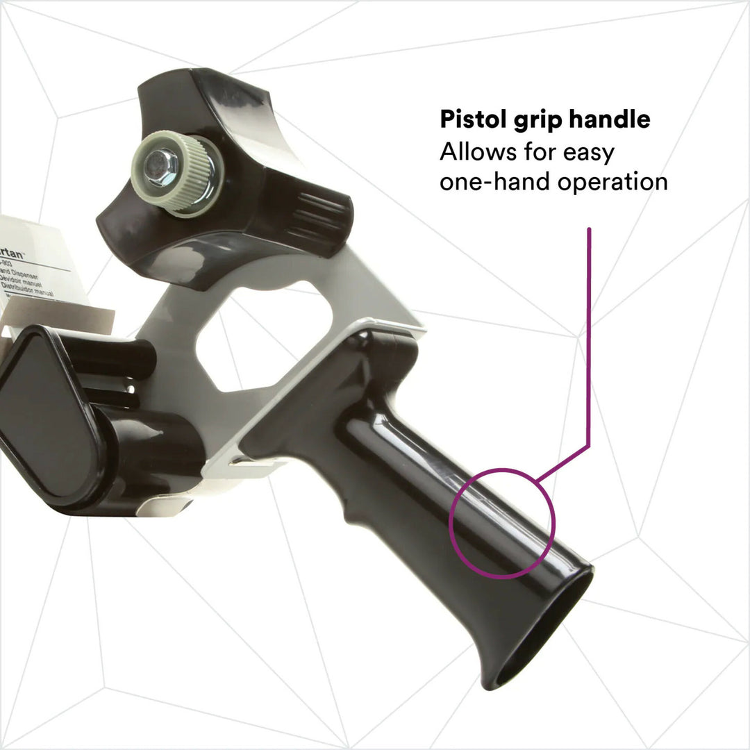 Tartan Pistol Grip Box Sealing Tape Hand Dispenser HB903, 2 in