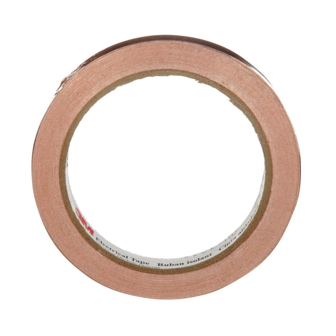 3M EMI Copper Foil Shielding Tape 1181, 1/2 in x 18 yd (12.70 mm x 16.5
m)