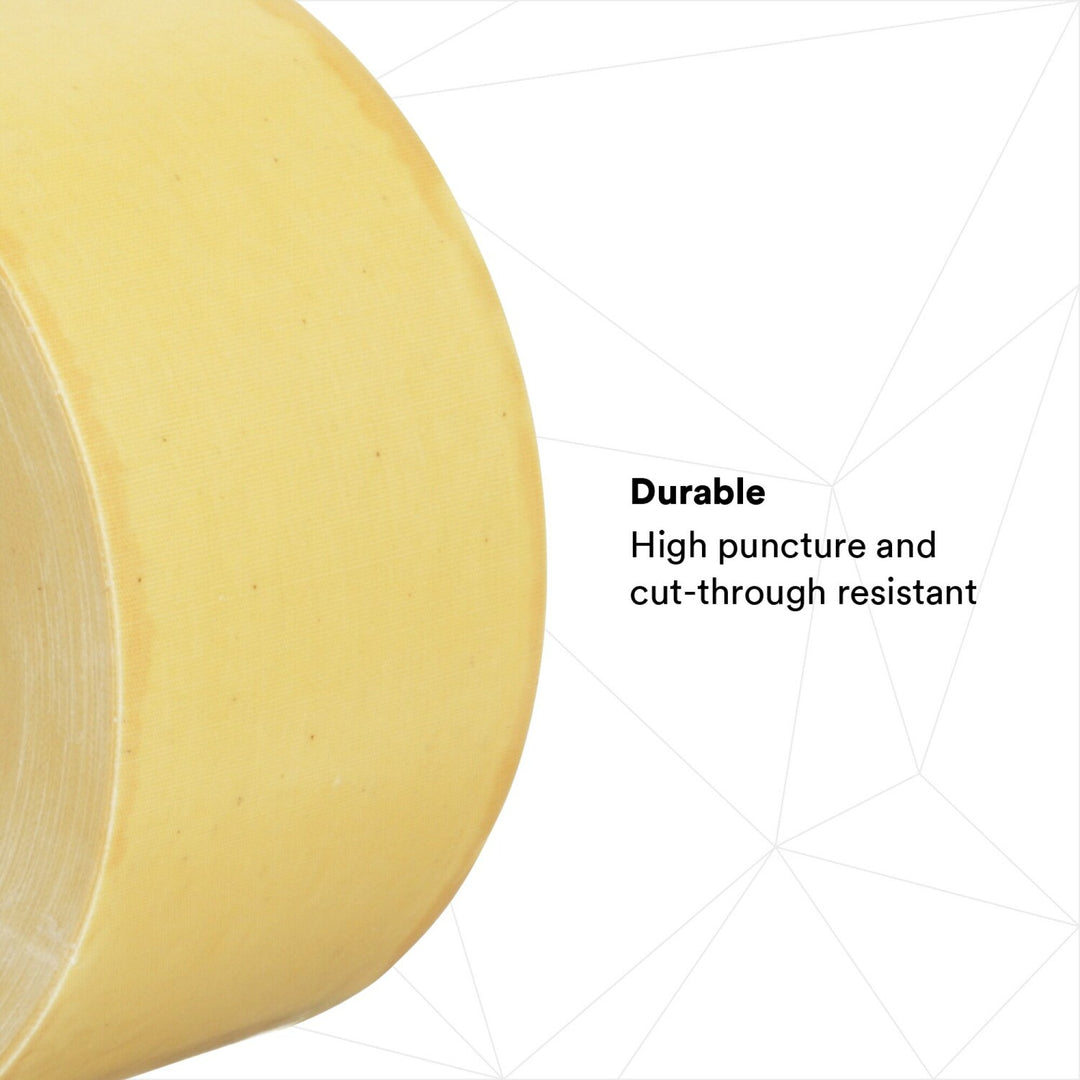 Scotch® Varnished Cambric Tape 2510, 2 in x 36 yd, Yellow, 4
rolls/carton
