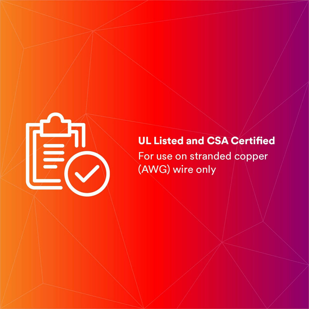 3M Scotchlok Ring Nylon Insulated, MNG10-10RX