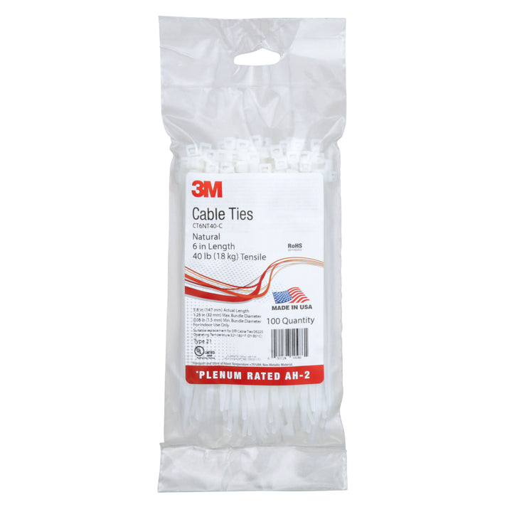 3M Cable Tie CT6NT40-C