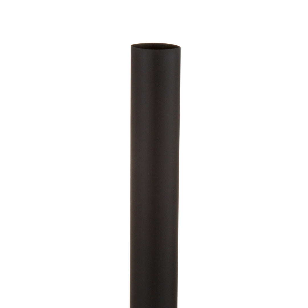 3M Heat Shrink Thin-Wall Tubing FP-301-1/2-48"-Black-12 Pcs, 48 inLength sticks