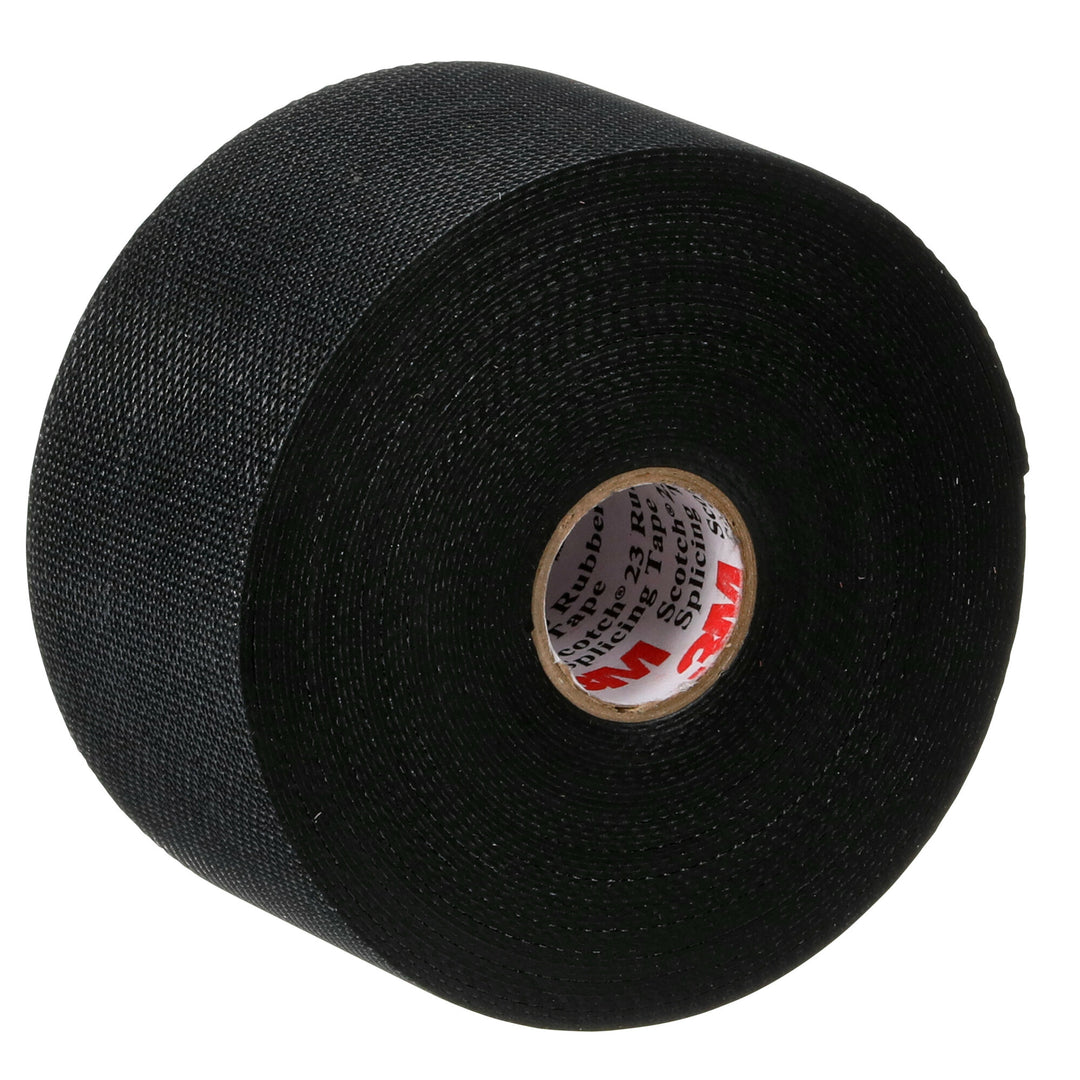 Scotch® Rubber Splicing Tape 23, 2 in x 30 ft, Black, 1 roll/carton