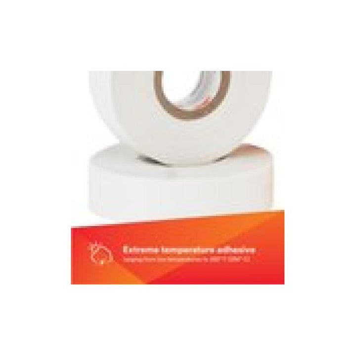 3M Glass Cloth Electrical Tape 69, 1 in x 36 yd, White
