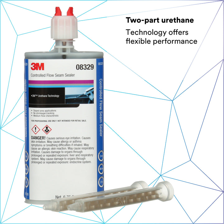 3M Controlled-Flow Seam Sealer, 08329, 200 mL Cartridge