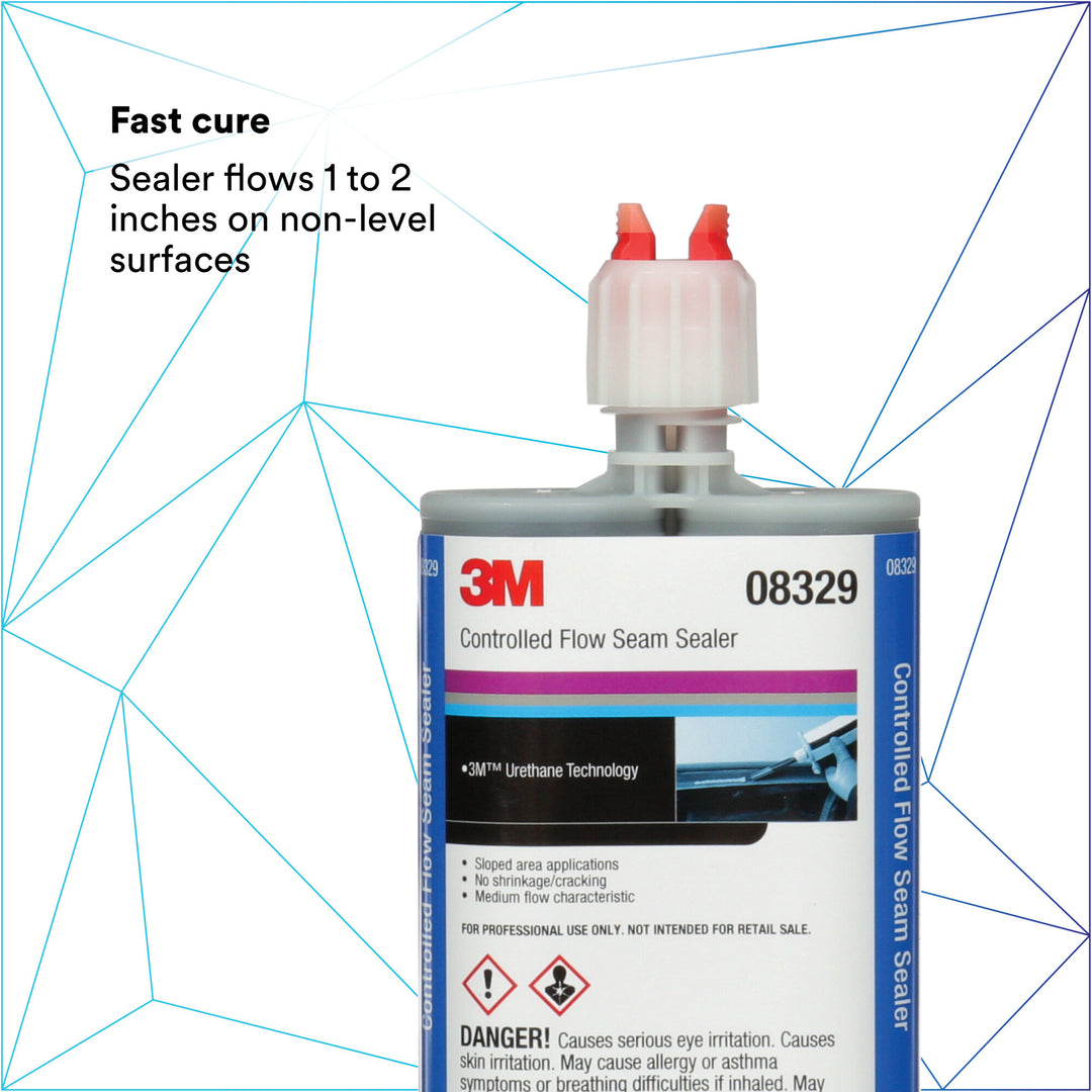 3M Controlled-Flow Seam Sealer, 08329, 200 mL Cartridge