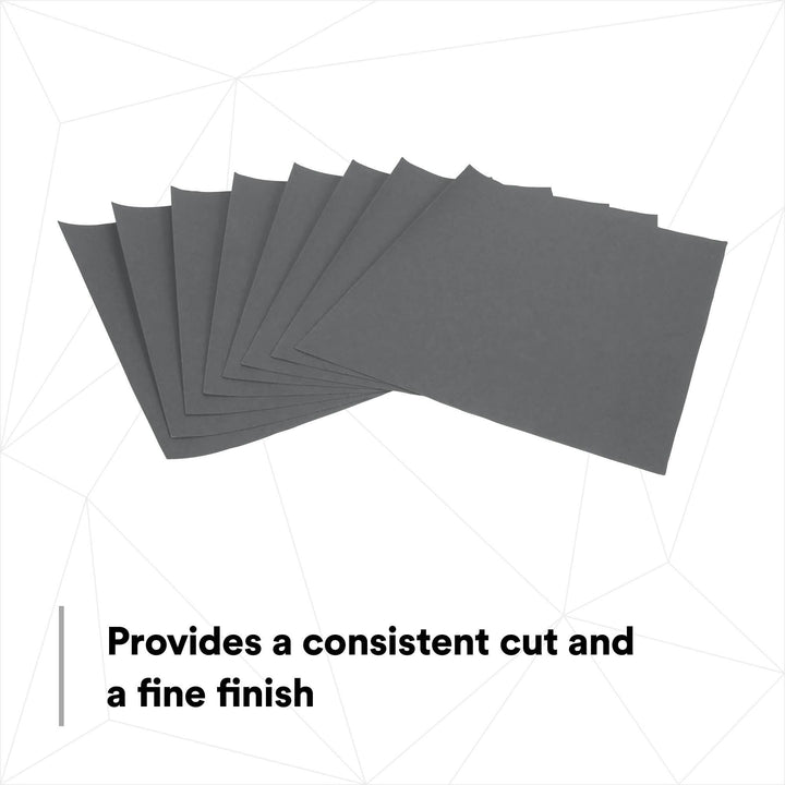 3M Wetordry Abrasive Sheet 413Q, 02007, 220, 9 in x 11 in, 50 sheets
per carton