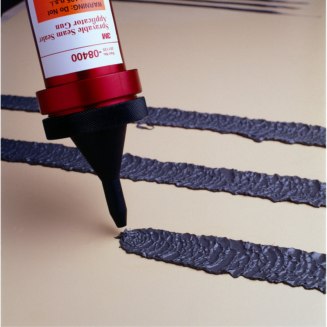3M MSP Sprayable Seam Sealer, 08374, Gray, 10.5 FL OZ Cartridge, 6 percase