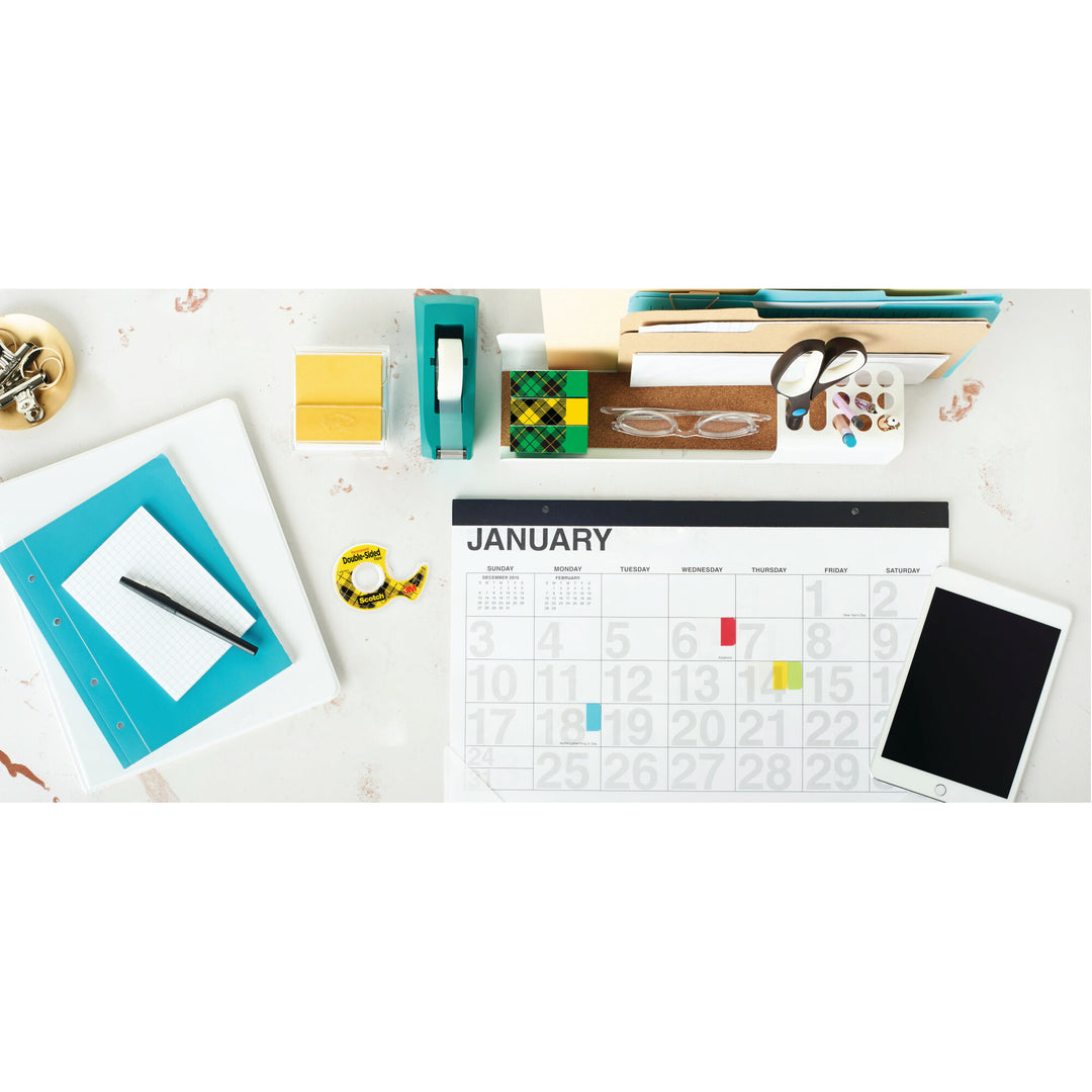 Scotch® Removable Double Sided Tape 238, 3/4 in x 200 in (19 mm x 5.08m)