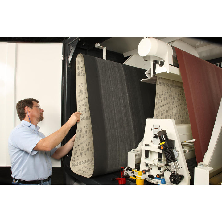 3M Paper Belt 466UZ, 52 in x 103 in, P220 F-weight FILM