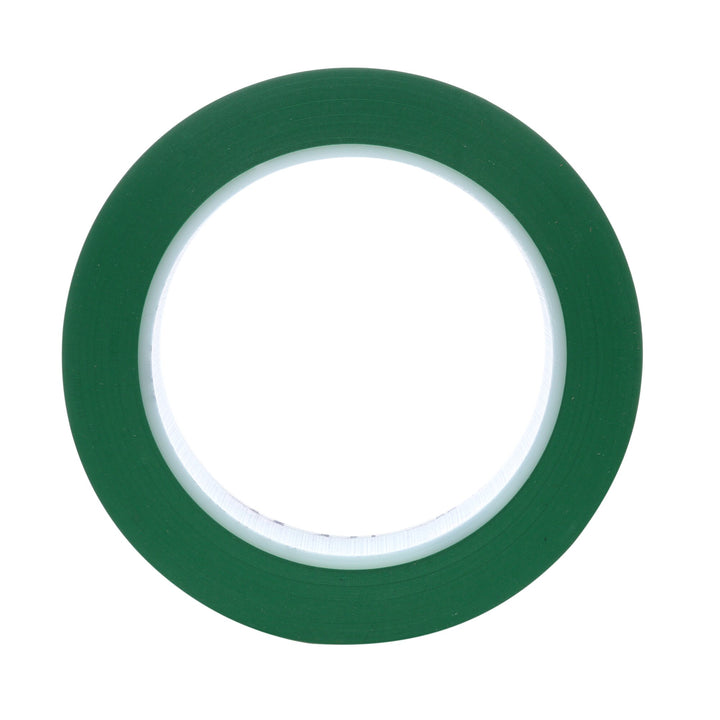 3M Vinyl Tape 471, Green, 3/4 in x 36 yd, 5.2 mil, 48 Roll/Case