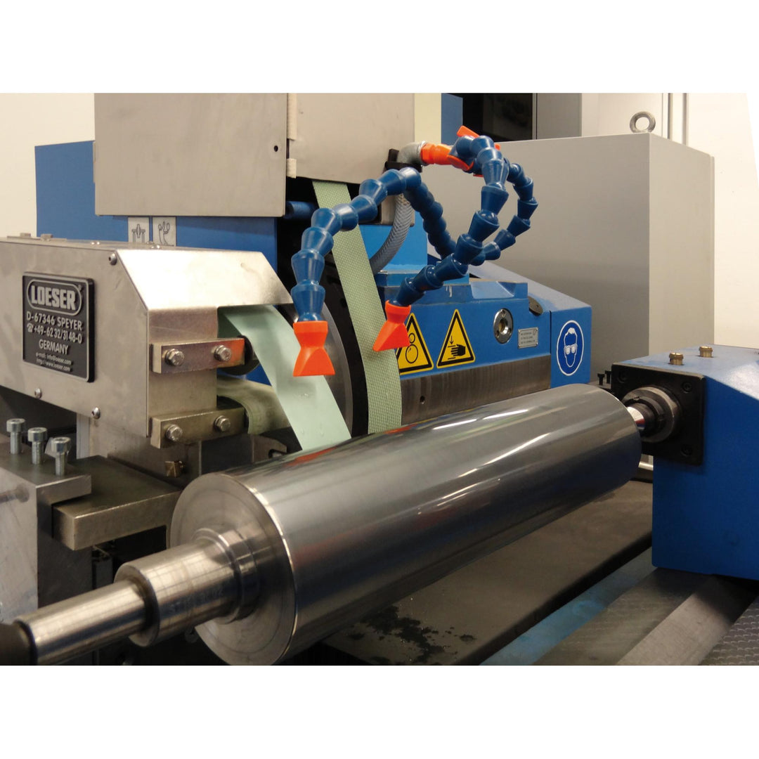 3M Microfinishing Film Belt 372L, 30 Mic 5MIL, 4 in x 54 in, 25/Pac