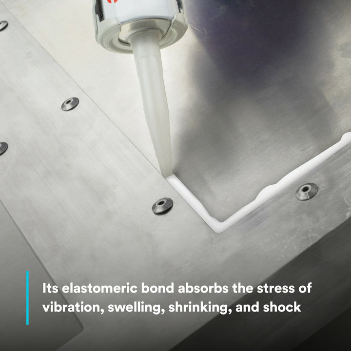 3M Marine Adhesive Sealant 5200, PN21463, White, 5 Gallon (Pail), Drum