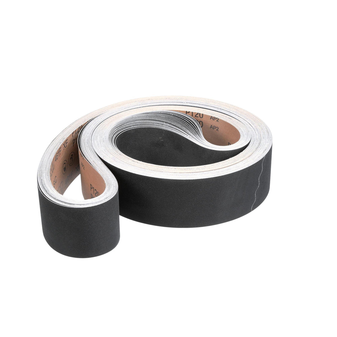 3M Cloth Belt 461F, P120 XF-weight, 4 in x 132 in, Sine-lok,
Single-flex