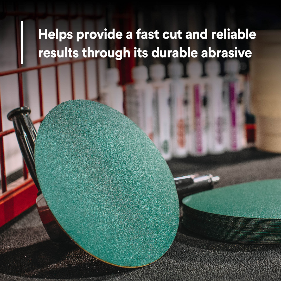 3M Green Corps Stikit Production Disc, 01548, 6 in, 36 grit