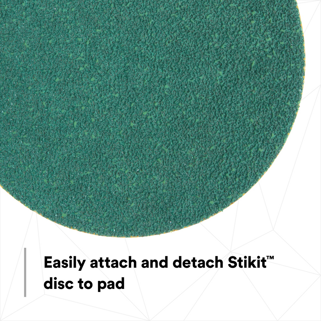 3M Green Corps Stikit Production Disc, 01548, 6 in, 36 grit