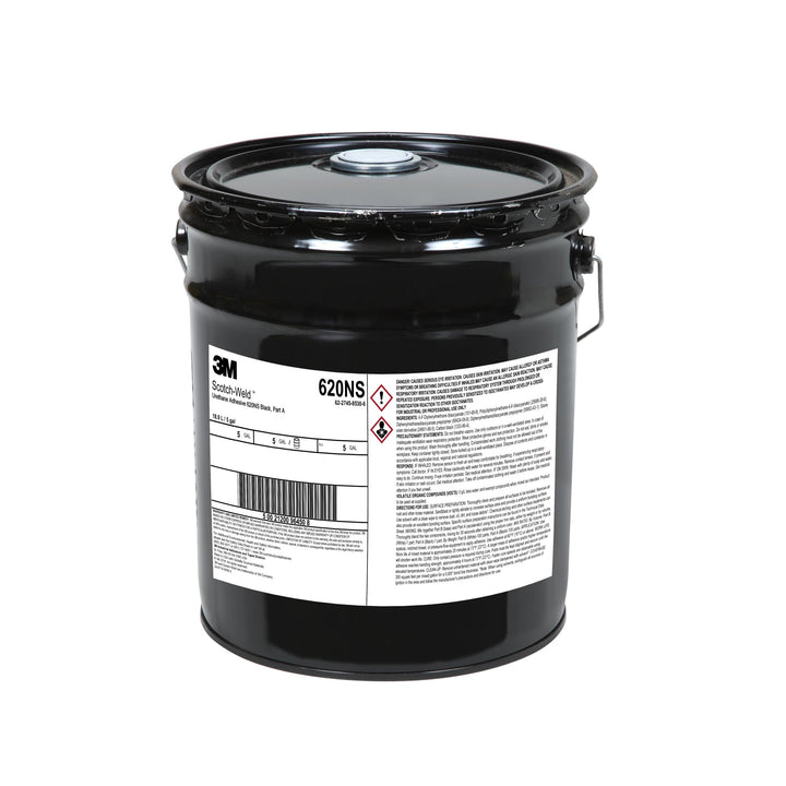 3M Scotch-Weld Urethane Adhesive 620NS, Black, Part A, 5 Gallon(Pail), Drum