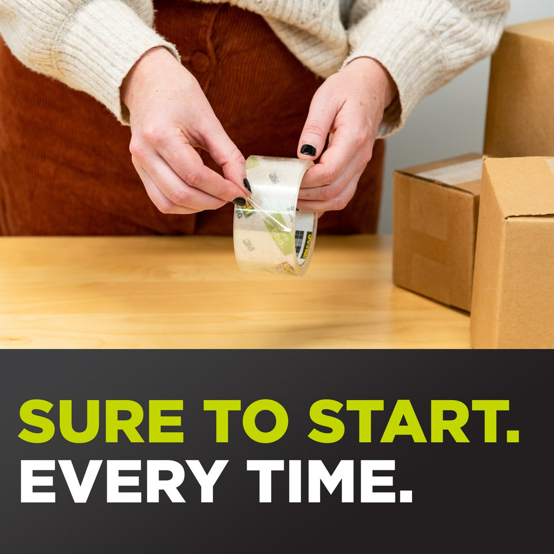 Scotch® Sure Start Shipping Packaging Tape 3450-8, 1.88 in x 54.6 yd