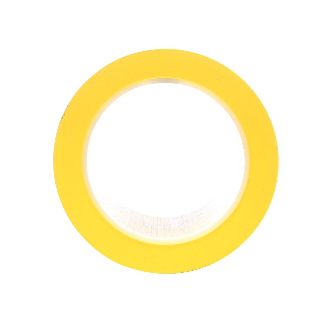 3M Vinyl Tape 471, Yellow, 4 in x 36 yd, 5.2 mil, 8 Roll/Case