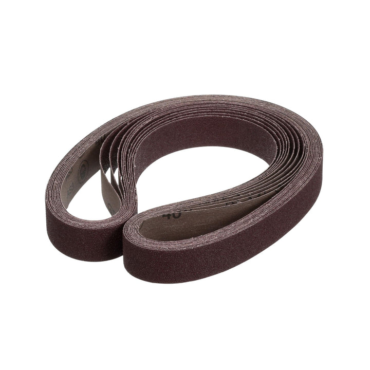 3M Cloth Belt 341D, 40 X-weight, 1-1/2 in x 60 in, Film-lok,
Single-flex