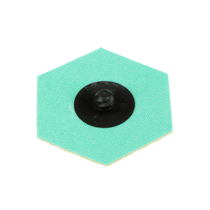3M Roloc Diamond Cloth Disc 674W, 120 Mesh, TR, 3 in, Die HX300, Hexagon