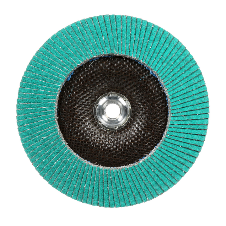 3M Flap Disc 577F, 40, T27 Quick Change, 7 in x 5/8 in-11