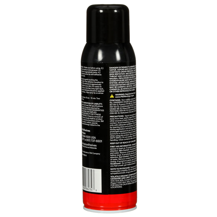 3M Super 77 Multipurpose Spray Adhesive, Clear, 16 fl oz Can (Net Wt13.44 oz)