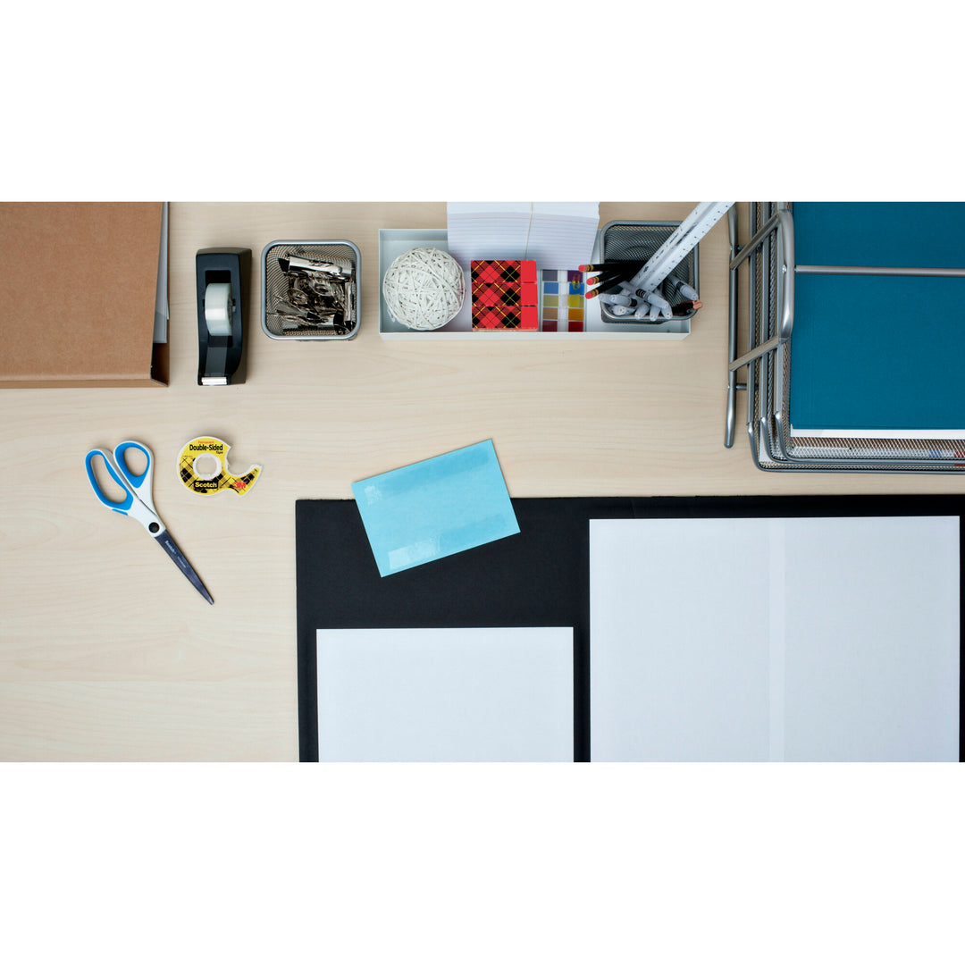 Scotch® Double Sided Tape 137DM-2, 1/2 in x 400 in 2 Pack