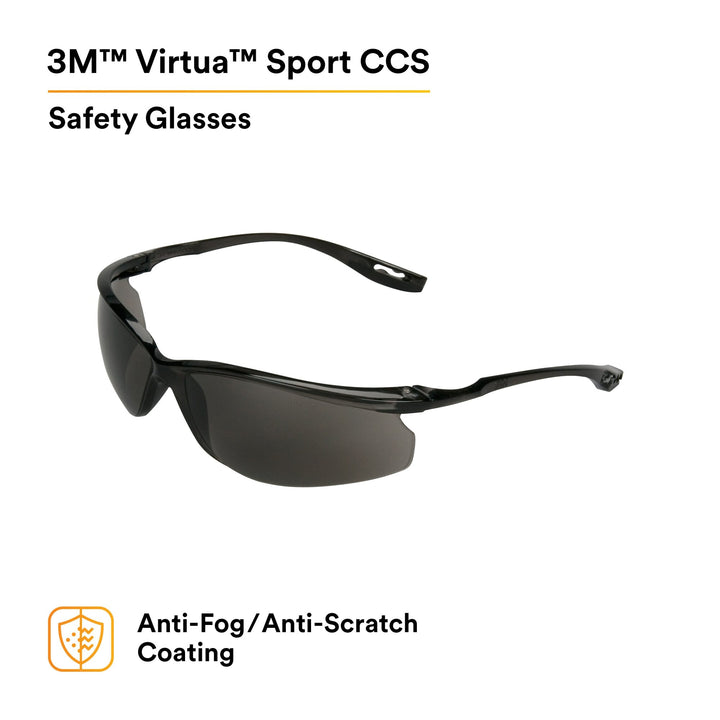 3M Virtua Sport CCS Protective Eyewear 11798-00000-20 Corded ControlSystem
