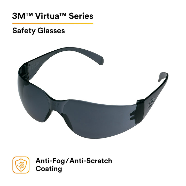 3M Virtua Protective Eyewear 11330-00000-20 Gray Anti-Fog Lens