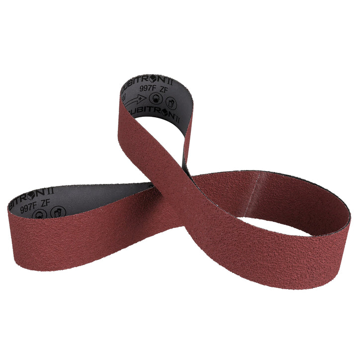 3M Cubitron II Cloth Belt 997F, 36+ ZF-weight, 6 in x 132 in,Film-lok