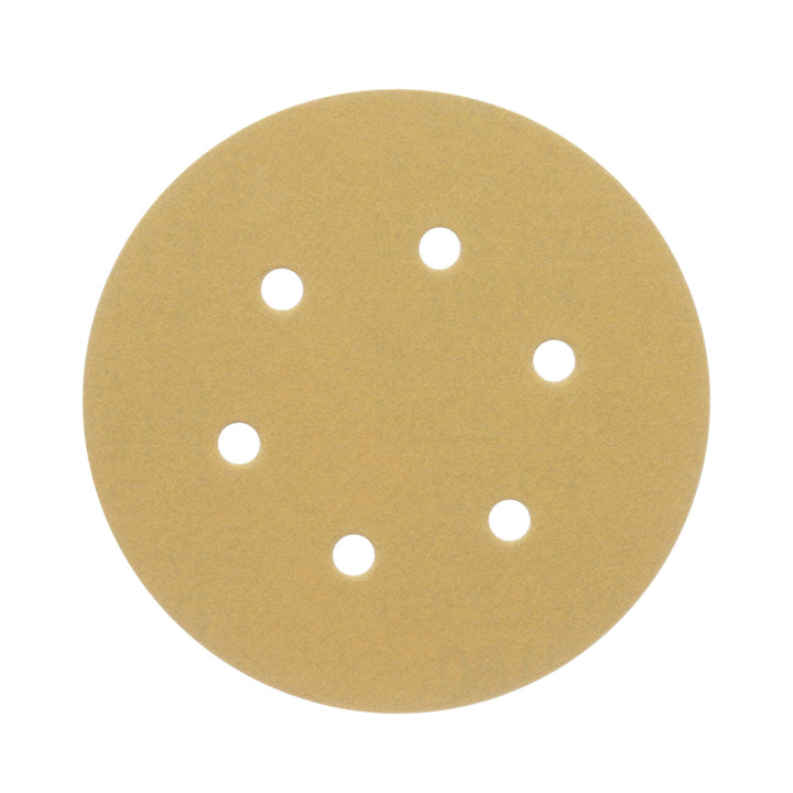 3M Hookit Paper Disc 236U, P150 C-weight, 6 in x 3/8 in, D/F 16HL, Die600BF