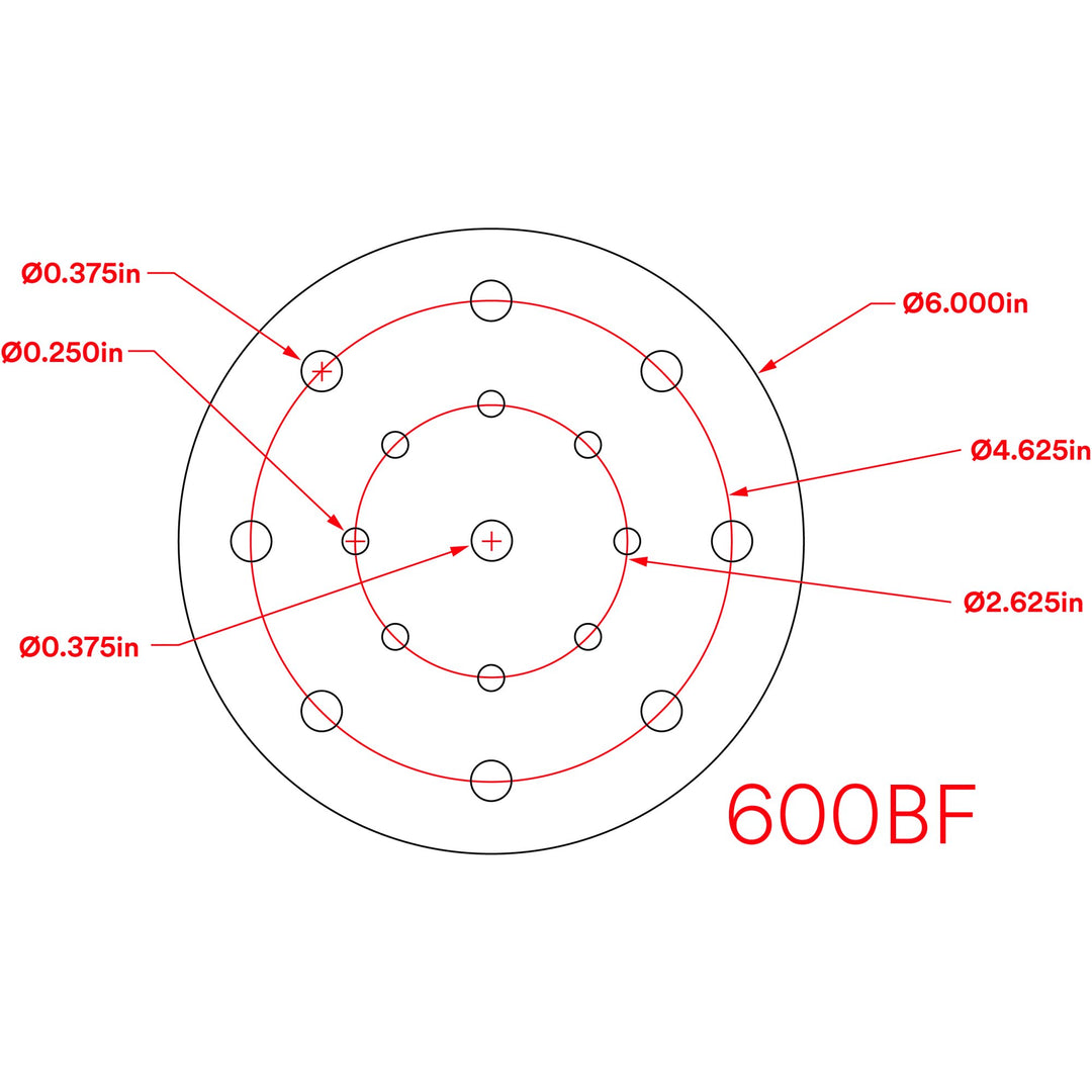 3M Hookit Paper Disc 236U, P220 C-weight, 6 in x 3/8 in, D/F 16HL, Die600BF